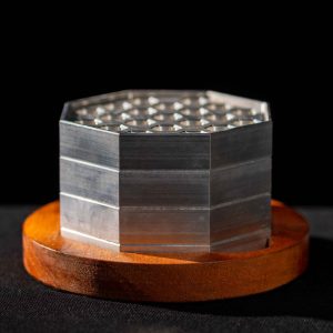 Coaster Set with Wooden Base